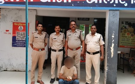 आलोट पुलिस का तस्करों पर शिकंजा, 177 पेटी अवैध शराब के साथ एक गिरफ्तार