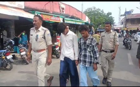 स्कूली छात्राओं के सामने अशोभनीय हरकत का वीडियो वायरल, सैलाना पुलिस ने दो युवकों से सार्वजनिक माफी मंगवाई