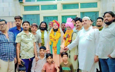 जावरा में नए शहर काजी कारी मोहम्मद इमरान बारकाती का भव्य सम्मान, दिया कौमी एकता का संदेश