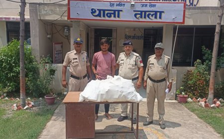 मैहर में अवैध शराब तस्करी पर पुलिस की बड़ी कार्रवाई, 61.380 लीटर शराब व बाइक जब्त