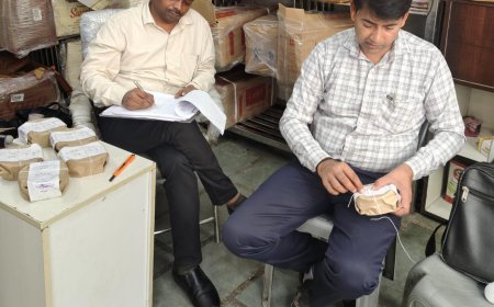 भोपाल में खाद्य सुरक्षा विभाग की बड़ी कार्रवाई, 89 किलो घी और 171 किलो पनीर ज़ब्त