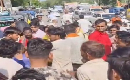 घर से भागे प्रेमी युगल को स्टेशन पर परिजनों ने पकड़ा, युवती ने भाई को चप्पलों से पीटा; वीडियो वायरल
