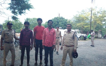 उचेहरा पुलिस की बड़ी कार्रवाई: बकरी चोरी गिरोह का पर्दाफाश, तीन आरोपी गिरफ्तार