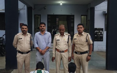 सोलर प्लांट से तांबे की केबल चोरी का खुलासा, प्लांट के ही दो सिक्योरिटी गार्ड गिरफ्तार