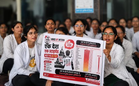 स्टाइपेंड बढ़ाने की मांग पर विदिशा में इंटर्न डॉक्टरों की अनिश्चितकालीन हड़ताल, अस्पताल की सेवाएं प्रभावित