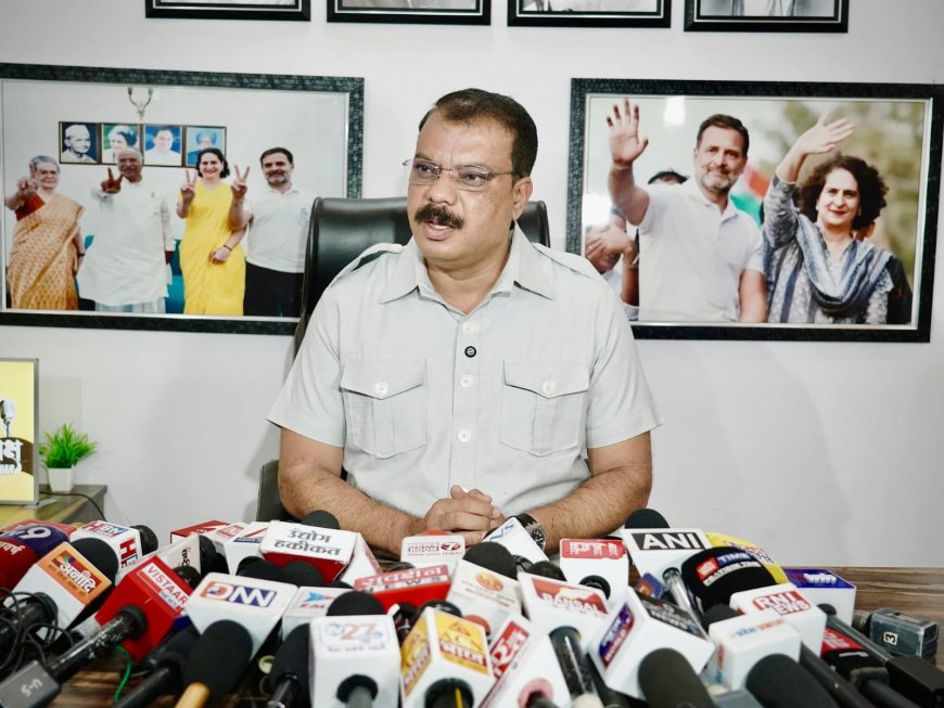 मूंग खरीद, स्वास्थ्य व्यवस्था और दतिया उपचुनाव पर सरकार घिरी नेता प्रतिपक्ष उमंग सिंघार ने प्रेसवार्ता में उठाए कई जनहित के मुद्दे, किसानों की पूरी मूंग MSP पर खरीदने की मांग