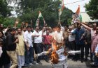 भोपाल में मास्टर प्लान को लेकर कांग्रेस का हल्लाबोल, नगर निगम मुख्यालय पर प्रदर्शन