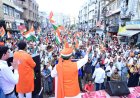 भोपाल की उत्तर विधानसभा में निकली विशाल तिरंगा यात्रा, सांसद आलोक शर्मा बोले- तिरंगा देश की आन, बान और शान