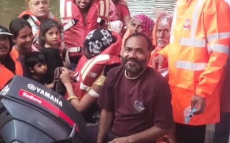 MP में भारी बारिश के बीच SDERF और होमगार्ड का बड़ा रेस्क्यू ऑपरेशन, 380 नागरिकों को सुरक्षित निकाला