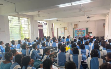 शासकीय पॉलीटेक्निक महाविद्यालय रायसेन में नशा मुक्ति एवं मानसिक स्वास्थ्य जागरूकता पर विशेष व्याख्यान