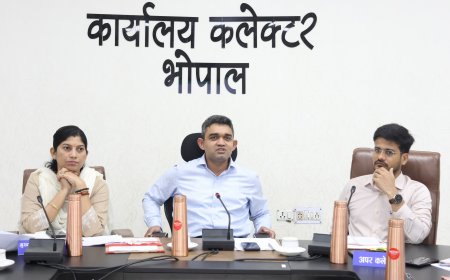 कलेक्टर प्रियंक मिश्रा के कड़े तेवर: एग्रीस्टेक अभियान में ढिलाई न बरतें अफ़सर
