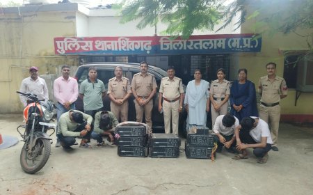 शिवगढ़ पुलिस की बड़ी कार्रवाई: 24 घंटे में डीजे मशीन चोरी का खुलासा, 4 आरोपी गिरफ्तार