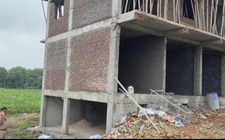 ढोढर में निर्माणाधीन मकान के तलघर में महिला-पुरुष के शव, सुसाइड नोट भी मिला