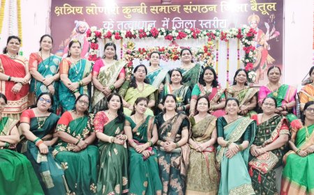 हरियाली तीज.. कुन्बी समाज महिला संगठन का शानदार आयोजन ।