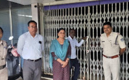 महिला की मौत के बाद आशीर्वाद अस्पताल सील