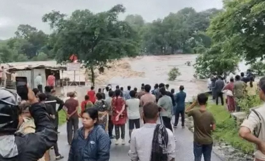 MP Weather Update: मध्य प्रदेश में भारी बारिश का दौर, मंडला में नर्मदा खतरे के निशान से ऊपर