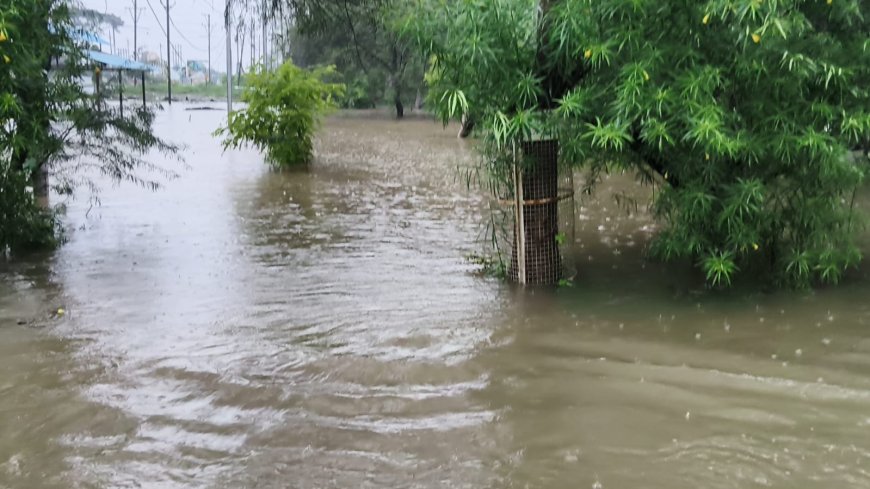 भोपाल में सुबह से तेज बारिश, 21 जिलों में भारी बारिश का अलर्ट; कई इलाकों में बाढ़ जैसे हालात