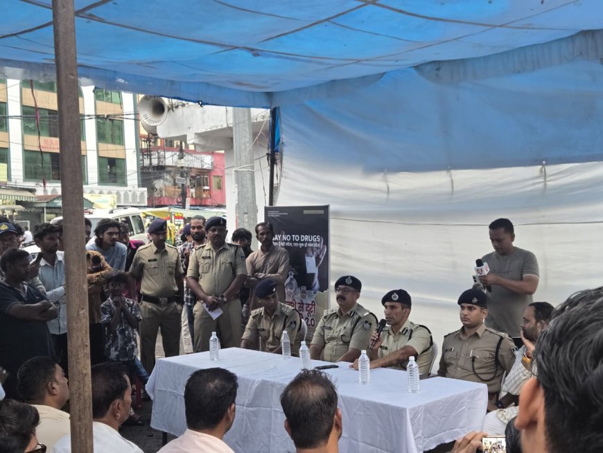 इतवारा चौक पर CP संजय कुमार ने किया जनसंवाद, नागरिकों ने उठाए गांजा कारोबार और शराब दुकानों के मुद्दे