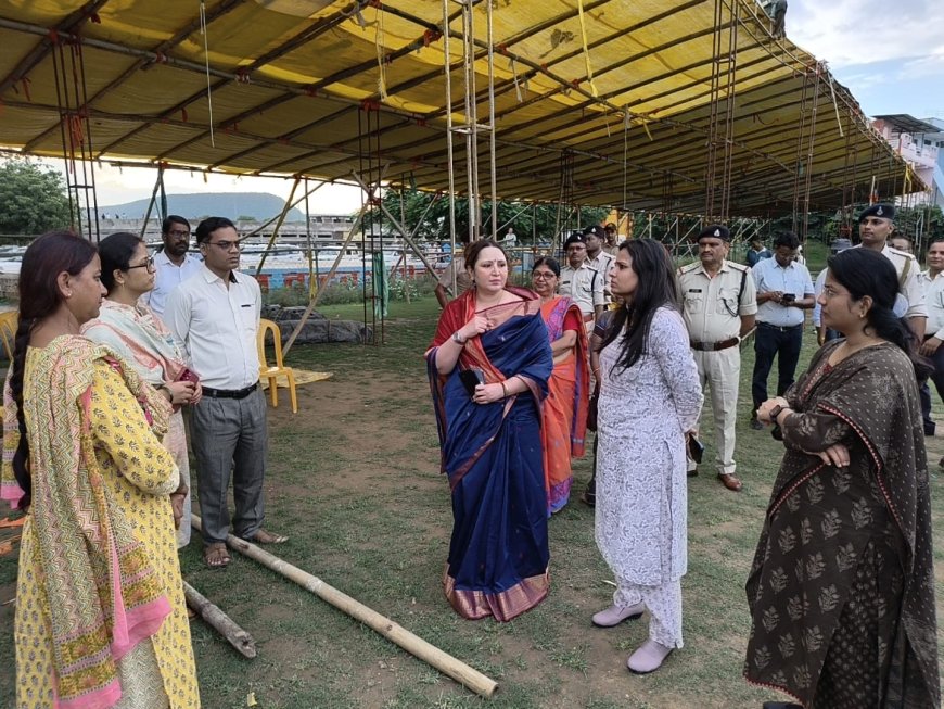 स्वतंत्रता दिवस की तैयारियों को लेकर एक्शन में मैहर कलेक्टर, स्टेडियम पहुंचकर व्यवस्थाओं का लिया जायजा