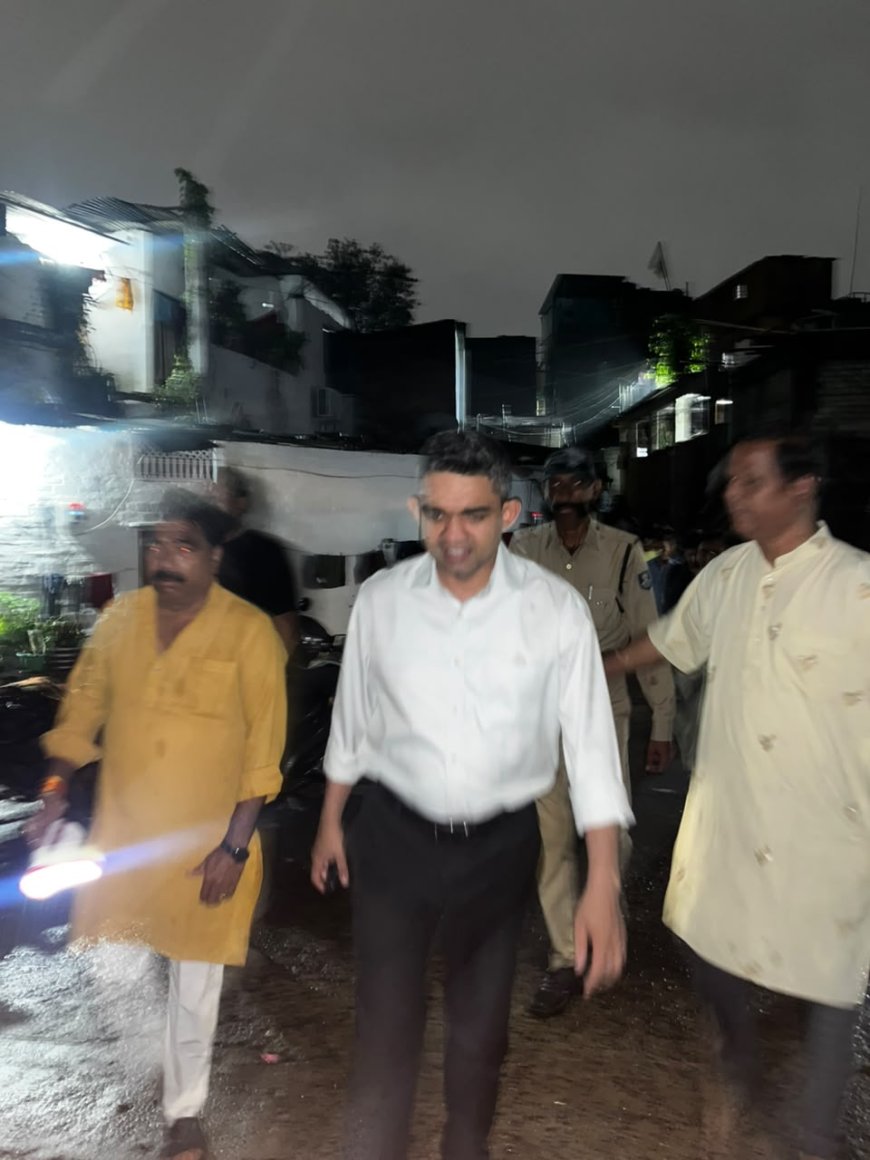 भोपाल में बारिश के बाद बाणगंगा की गलियों में जलभराव, कलेक्टर ने पैदल घूमकर लिया जायजा
