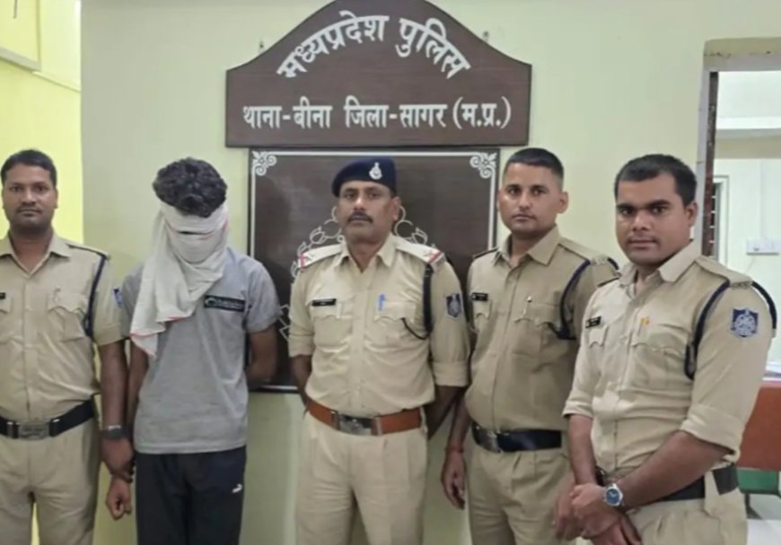 बीना में ज्वेलरी दुकान चोरी का खुलासा, दो आरोपी गिरफ्तार; 400 ग्राम चांदी के जेवर बरामद