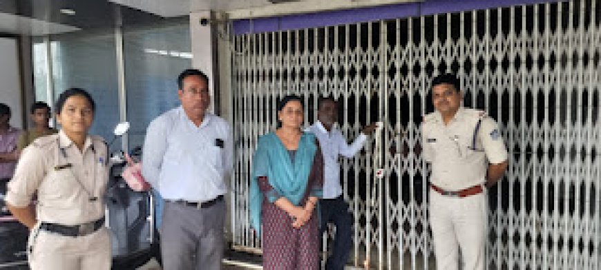 महिला की मौत के बाद आशीर्वाद अस्पताल सील