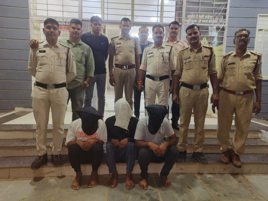 रतलाम: बरखेड़ा काला पुलिस की बड़ी कार्रवाई, भैंस चोरी करने वाले 4 आरोपी गिरफ्तार, 95 हजार का माल बरामद