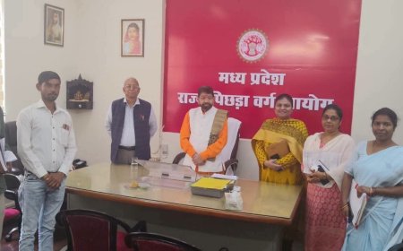 ओबीसी महासभा ने आयोग अध्यक्ष को सौंपा ज्ञापन