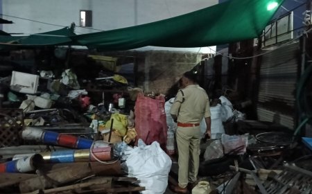 रतलाम पुलिस का कबाड़खानों पर शिकंजा, जिलेभर में चला चेकिंग अभियान