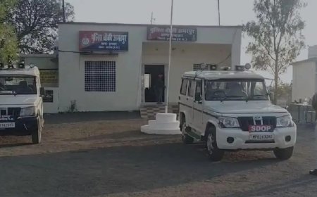 रेत से भरे हाइवा ने मासूम को कुचला,गांव में मातम