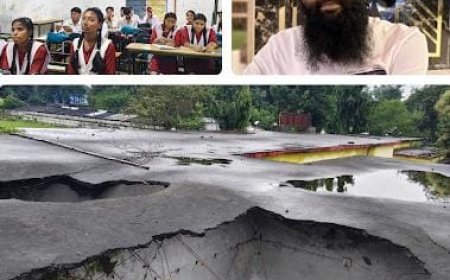 जर्जर भवन में चल रहा अमलाई कॉलरी का मिडिल स्कूल पार्षद ने उठाई नए भवन मांग