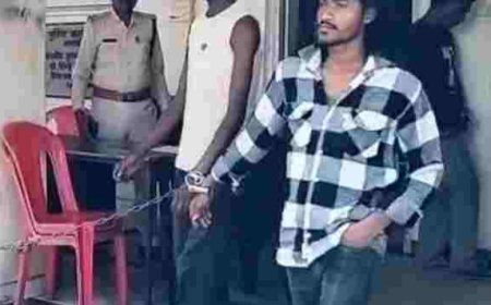 अपराधी को चढ़ा रील्स का खुमार, हत्या के प्रयास के आरोपी के हथकड़ी पहने वीडियो वायरल