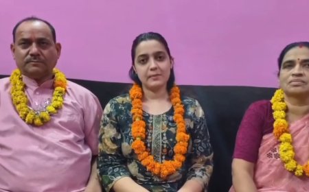 पहले ही प्रयास में मिली सफलता, नौरोजाबाद की रुचि तिवारी बनी सहायक कुलसचिव