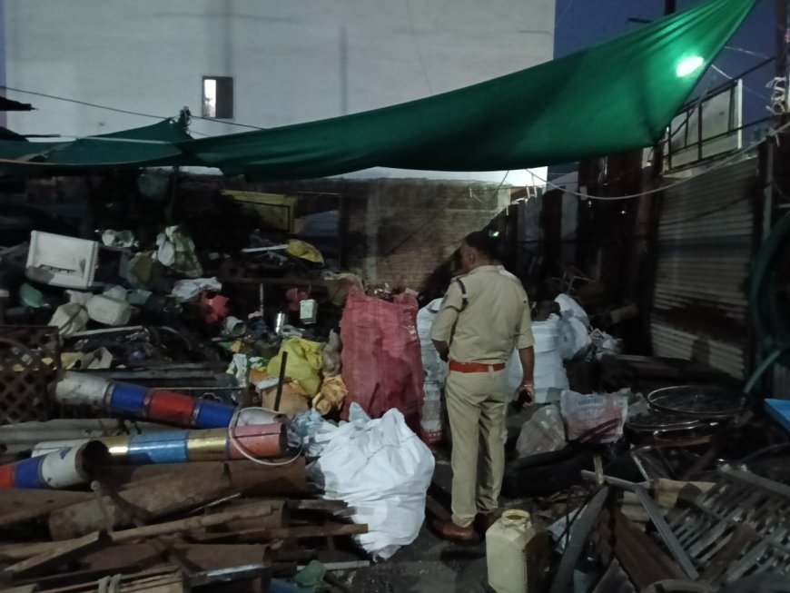रतलाम पुलिस का कबाड़खानों पर शिकंजा, जिलेभर में चला चेकिंग अभियान