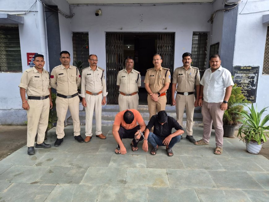 साइबर ठगी के ₹25,500 रुपए पुलिस ने कराए फ्रीज, इंदौर से आरोपी गिरफ्तार