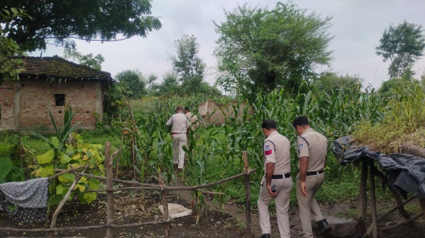 कच्ची शराब बनाते महिला पकड़ी, 1 क्विंटल महुआ लहान नष्ट