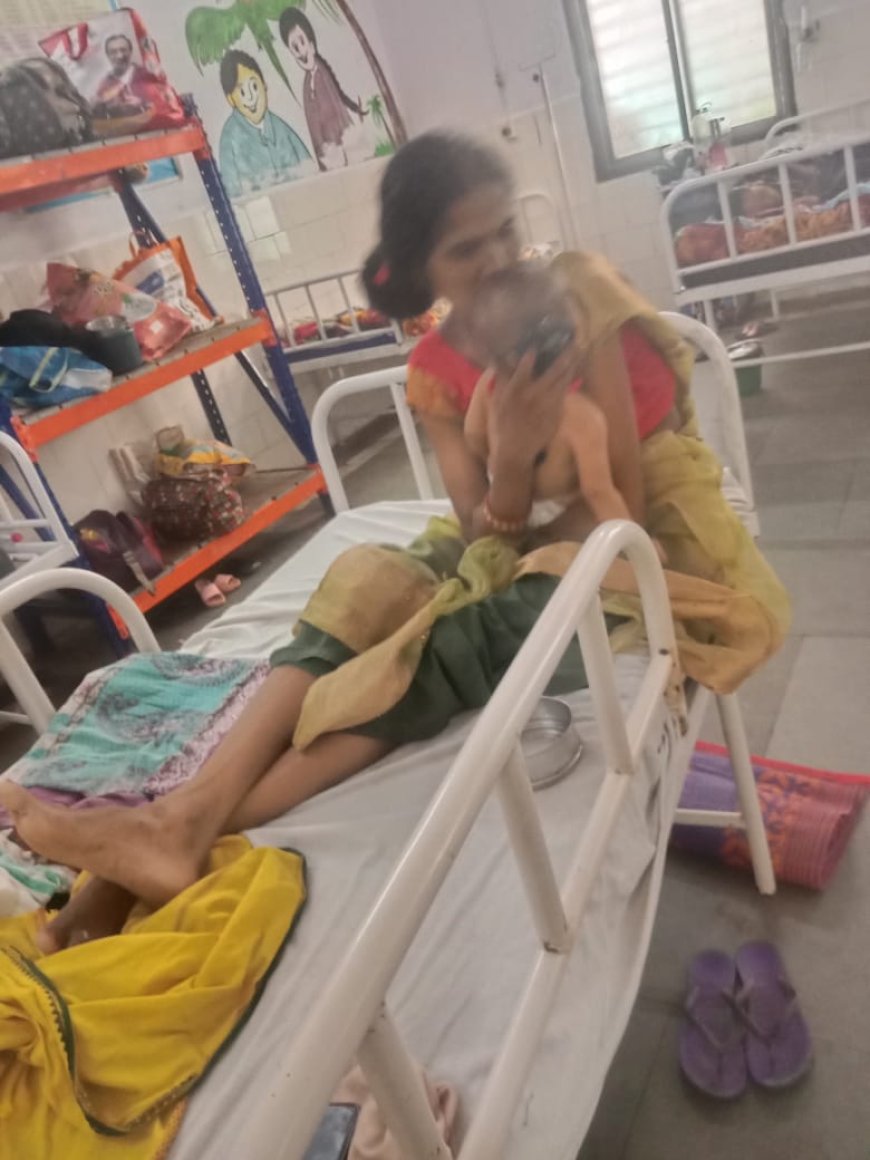 दो माह से मेहनताना नहीं, बीमार बच्चे के इलाज के लिए भटक रहा बांधवगढ़ का श्रमिक