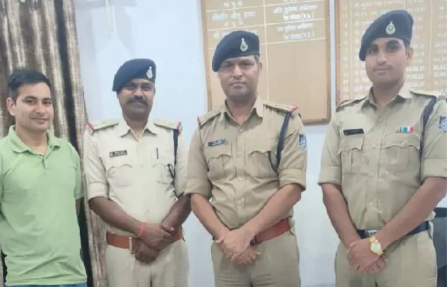 ट्रेन में यात्रियों का सामान चुराने वाला शातिर बदमाश गिरफ्तार, 4.80 लाख का माल बरामद