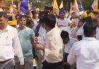 27% ओबीसी आरक्षण की बहाली के लिए सड़कों पर उतरी ओबीसी महासभा