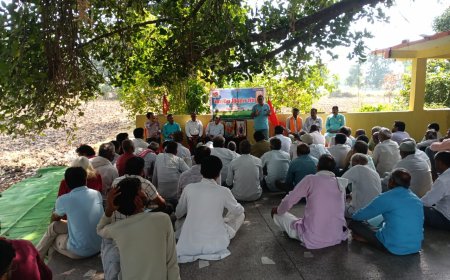 भारतीय किसान संघ ने फूंका आंदोलन का बिगुल, 78 गांवों के किसान करेंगे हुंकार
