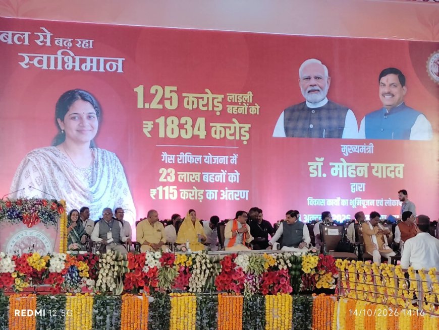 सीएम डॉ मोहन यादव ने उमरिया जिले के गुरूवाही से जारी की लाड़ली बहना योजना की 41वीं क़िस्त